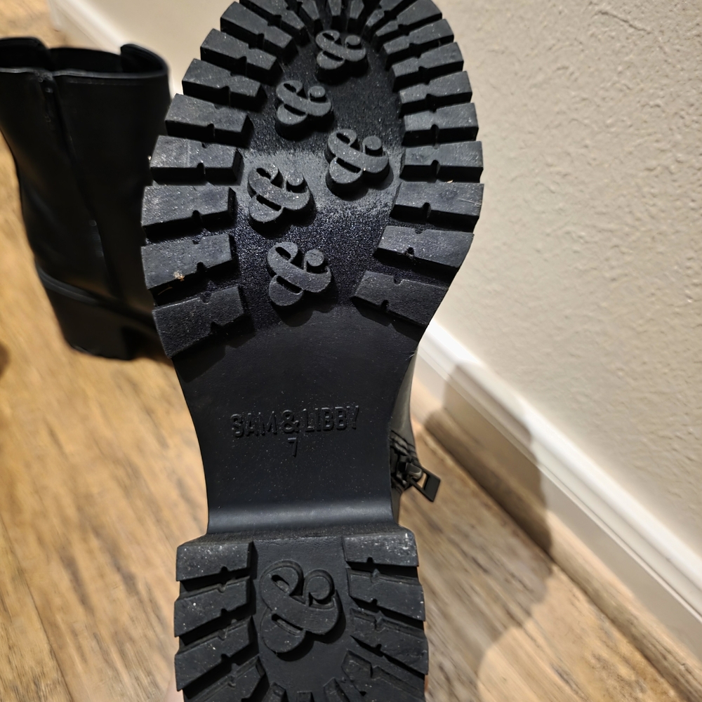 Black Ankle Boots - Picture 3 of 3